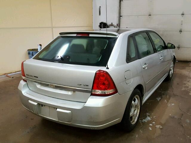 1G1ZU64805F171097 - 2005 CHEVROLET MALIBU MAX ვერცხლისფერი ფოტო 4
