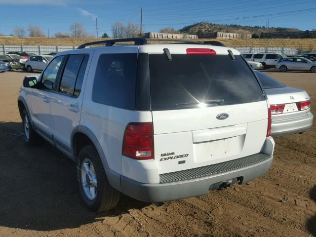 1FMZU63KX2ZC64252 - 2002 FORD EXPLORER X WHITE photo 3