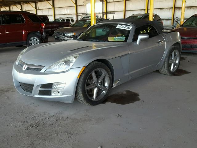 1G8MB35B77Y104305 - 2007 SATURN SKY SILVER photo 2