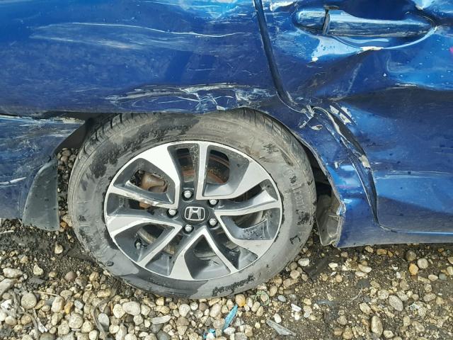 19XFB2F80EE058511 - 2014 HONDA CIVIC EX Көк фото 9