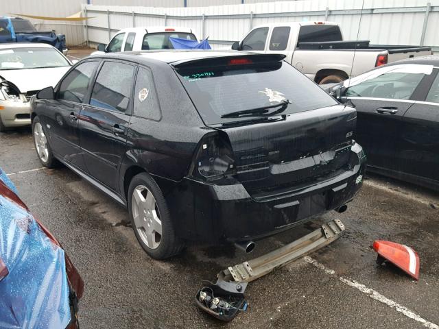 1G1ZW67157F164948 - 2007 CHEVROLET MALIBU MAX შავი ფოტო 3