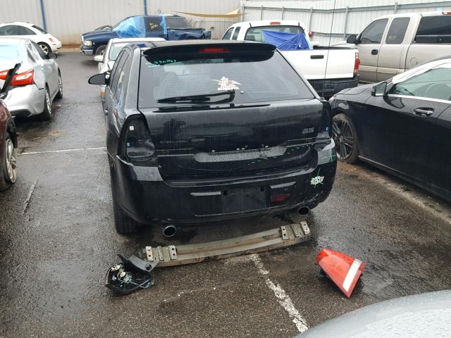 1G1ZW67157F164948 - 2007 CHEVROLET MALIBU MAX შავი ფოტო 9