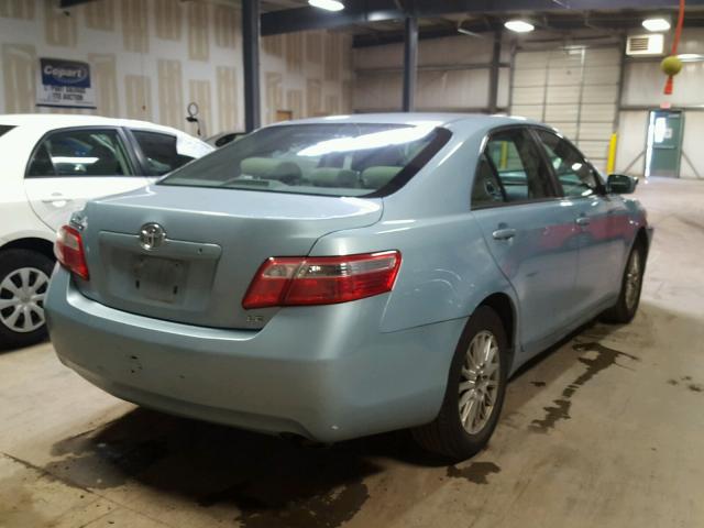 4T1BE46K67U726857 - 2007 TOYOTA CAMRY NEW BLUE photo 4