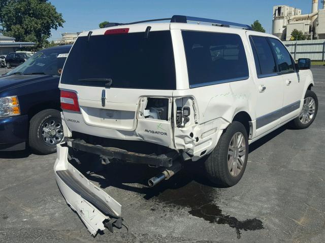 5LMJJ3J50CEL04085 - 2012 LINCOLN NAVIGATOR 白色 照片 4
