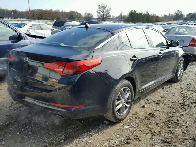 5XXGM4A76DG187481 - 2013 KIA OPTIMA LX BLACK photo 4