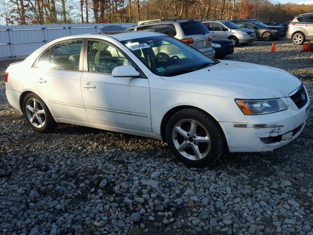 5NPEU46C58H344862 - 2008 HYUNDAI SONATA SE WHITE photo 9