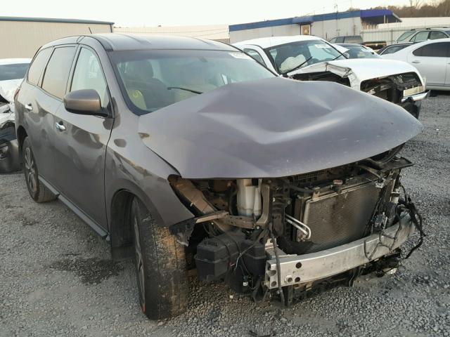 5N1AR2MN0EC708956 - 2014 NISSAN PATHFINDER BROWN photo 1