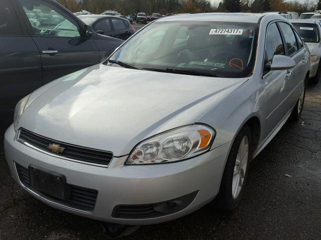 2G1WC5EM8A1247548 - 2010 CHEVROLET IMPALA LTZ SILVER photo 2