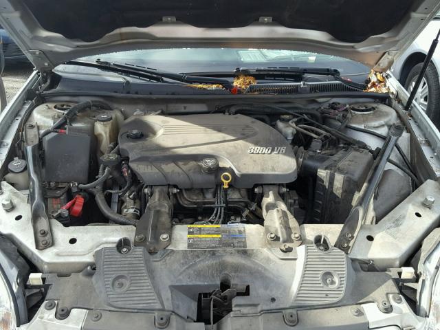 2G1WC5EM8A1247548 - 2010 CHEVROLET IMPALA LTZ SILVER photo 7