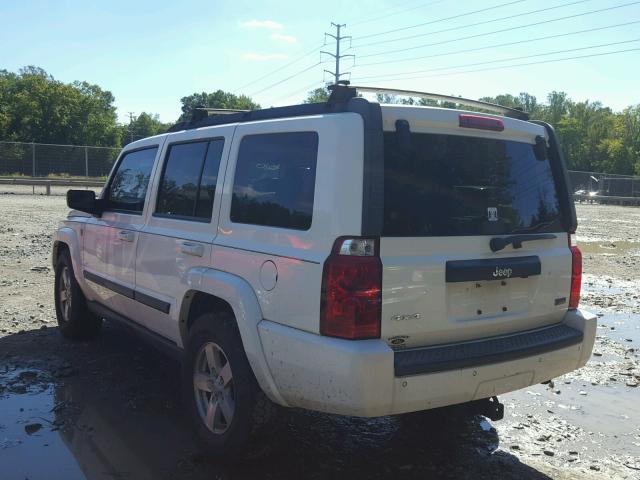 1J8HG48P17C559999 - 2007 JEEP COMMANDER Ağ foto 3