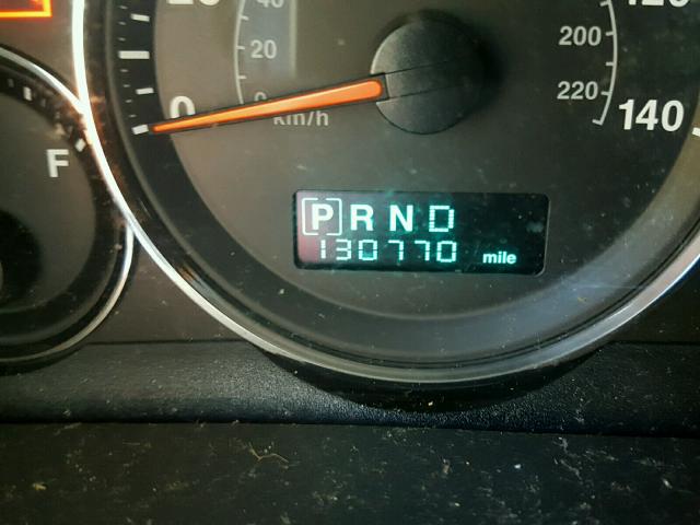 1J8HG48P17C559999 - 2007 JEEP COMMANDER Ağ foto 8