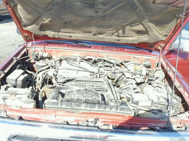 JT3VN39W9P0100869 - 1993 TOYOTA 4RUNNER RED photo 7