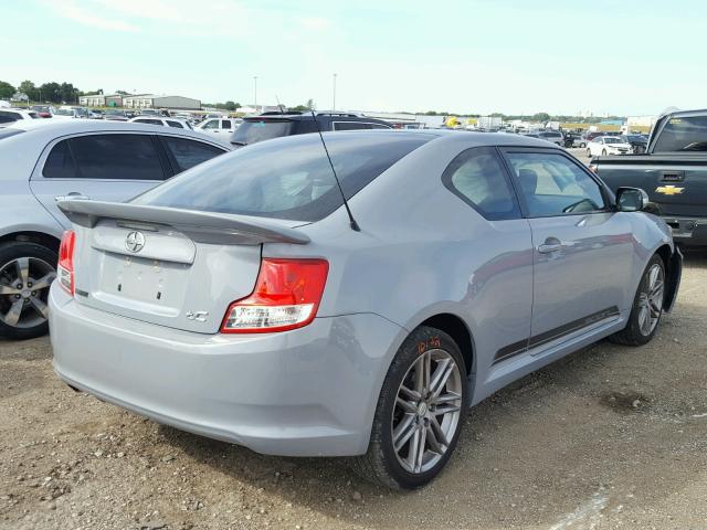 JTKJF5C76C3036747 - 2012 TOYOTA SCION TC 灰色 照片 4