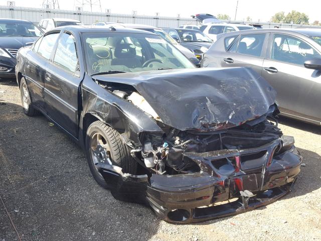 1G2NW52EX4C166268 - 2004 PONTIAC GRAND AM G BLACK photo 1