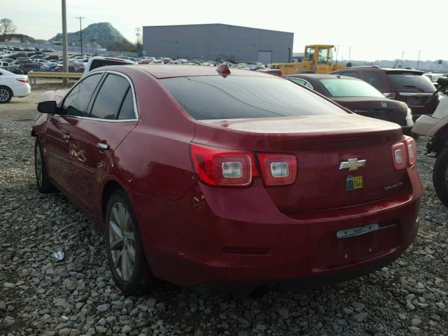 1G11H5SA6DF122843 - 2013 CHEVROLET MALIBU LTZ RED photo 3