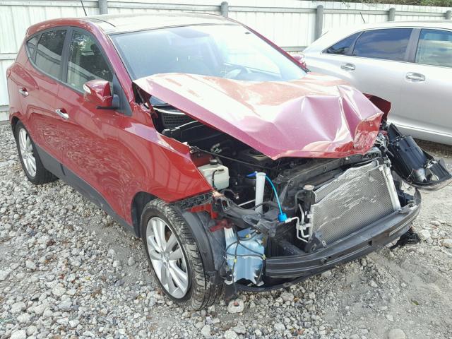 KM8JU3AC3BU271094 - 2011 HYUNDAI TUCSON GLS RED photo 1