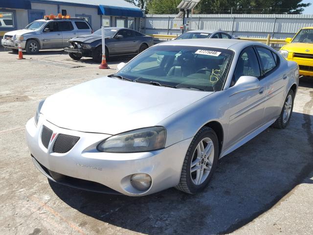 2G2WR524X51337269 - 2005 PONTIAC GRAND PRIX SILVER photo 2