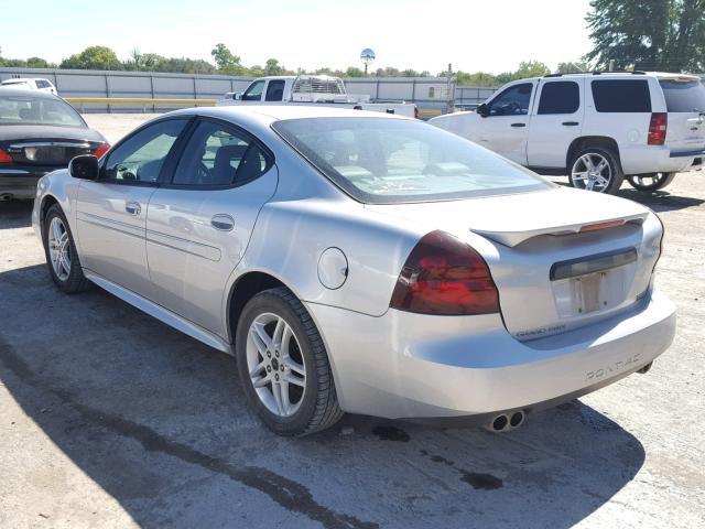 2G2WR524X51337269 - 2005 PONTIAC GRAND PRIX SILVER photo 3