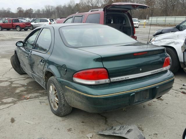 1C3EJ56H2WN146154 - 1998 CHRYSLER CIRRUS LXI GREEN photo 3