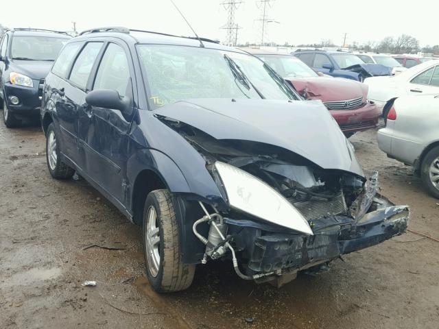 1FAHP36341W204256 - 2001 FORD FOCUS SE BLUE photo 1