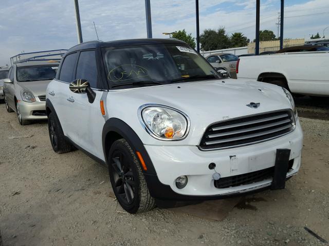 WMWZB3C55EWR36403 - 2014 MINI COOPER COU WHITE photo 1