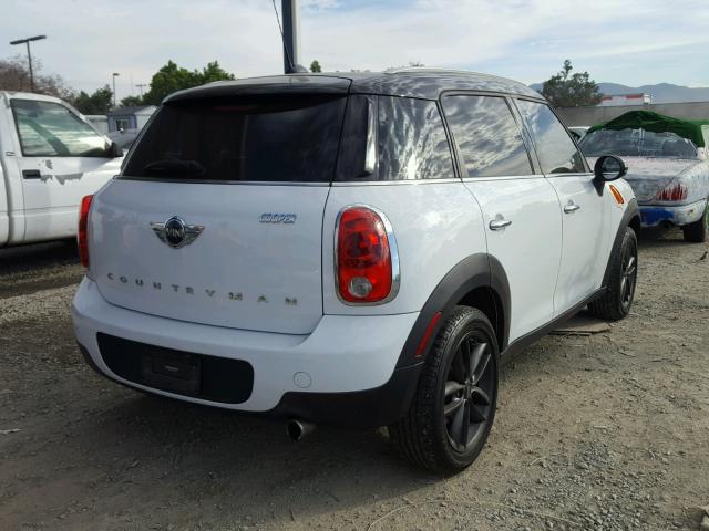 WMWZB3C55EWR36403 - 2014 MINI COOPER COU WHITE photo 4