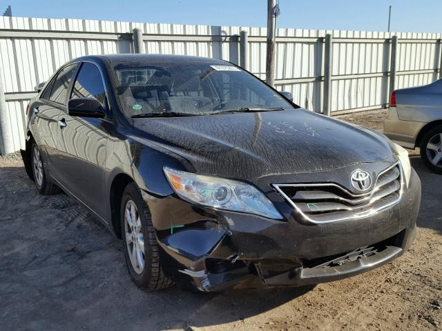 4T1BF3EK1AU075993 - 2010 TOYOTA CAMRY BASE BLACK photo 1