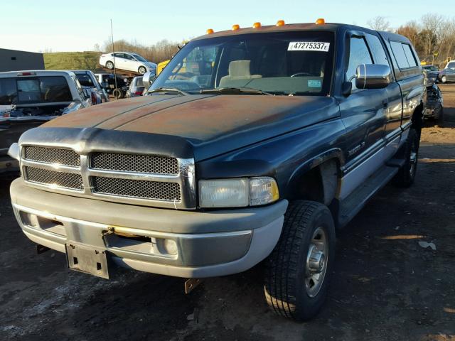 3B7KF23Z3VM501918 - 1997 DODGE RAM 2500 GREEN photo 2