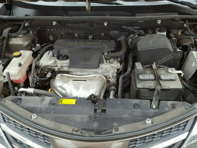 2T3RFREV0DW022547 - 2013 TOYOTA RAV4 XLE GRAY photo 7