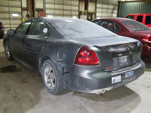 2G2WP522041263525 - 2004 PONTIAC GRAND PRIX GRAY photo 3
