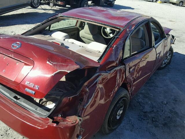 1N4AL11DX6C229057 - 2006 NISSAN ALTIMA S RED photo 9