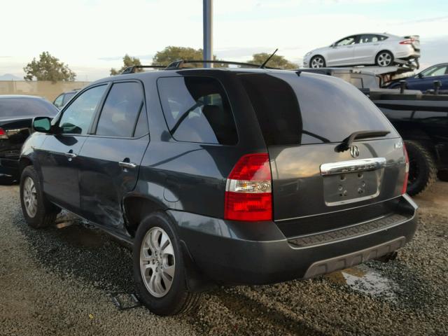 2HNYD188X3H514343 - 2003 ACURA MDX TOURIN CHARCOAL photo 3