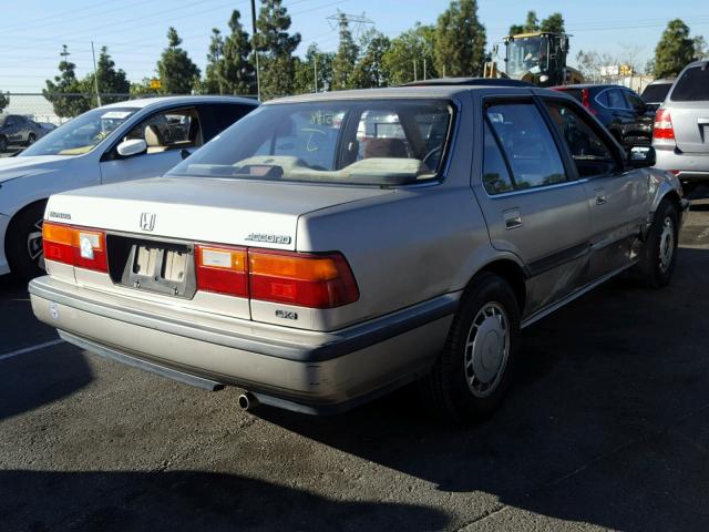 JHMCA5649KC117738 - 1989 HONDA ACCORD LXI GOLD photo 4