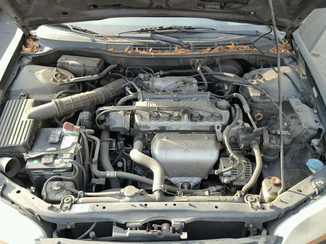 1HGCG66802A072291 - 2002 HONDA ACCORD EX BLACK photo 7