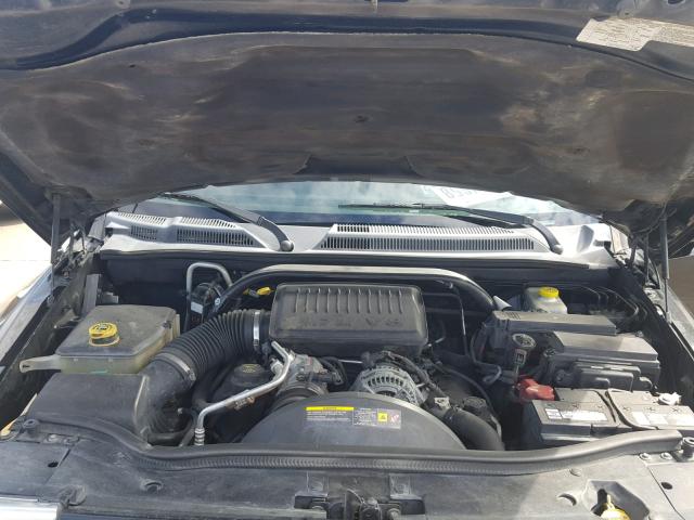 1J8HH48N66C248501 - 2006 JEEP COMMANDER BLACK photo 7