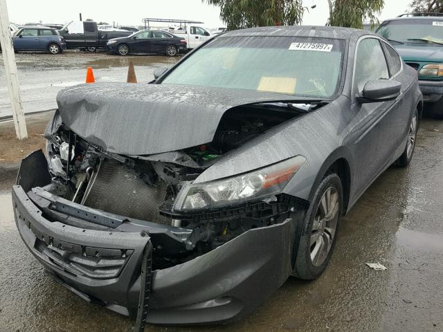 1HGCS1B39CA024091 - 2012 HONDA ACCORD LX GRAY photo 2