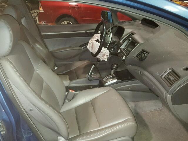 2HGFA16968H504130 - 2008 HONDA CIVIC EXL 蓝色 照片 5