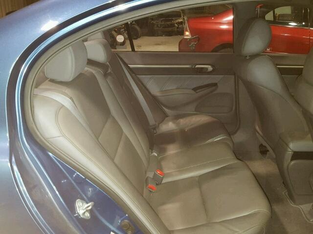 2HGFA16968H504130 - 2008 HONDA CIVIC EXL 蓝色 照片 6