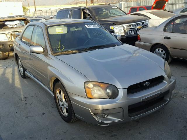 JF1GD66555H517818 - 2005 SUBARU IMPREZA RS GRAY photo 1