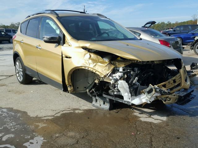 1FMCU0GX5EUC05023 - 2014 FORD ESCAPE SE GOLD photo 1