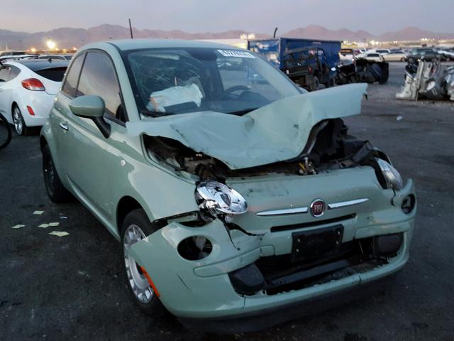 3C3CFFAR3FT685638 - 2015 FIAT 500 POP GREEN photo 1