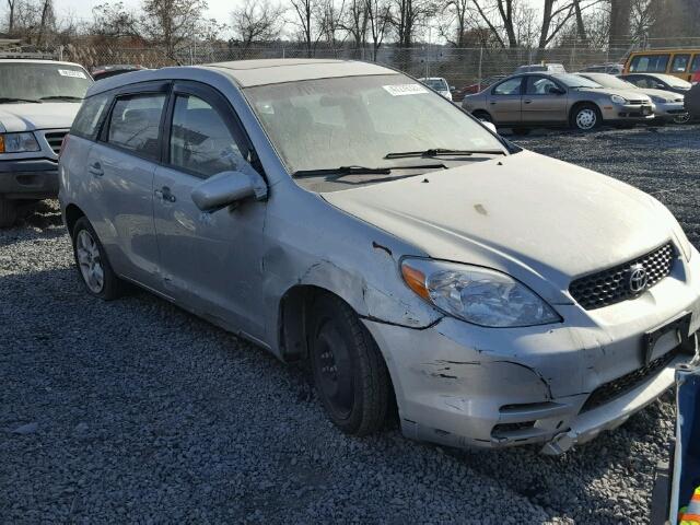 2T1KR32E73C089326 - 2003 TOYOTA MATRIX SILVER photo 1