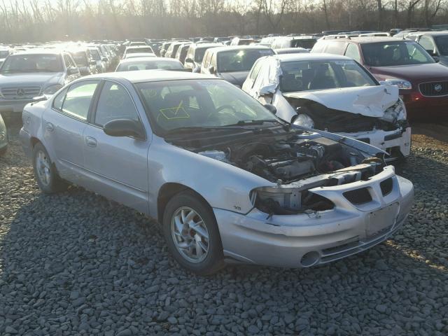 1G2NF52E53M565131 - 2003 PONTIAC GRAND AM S SILVER photo 1