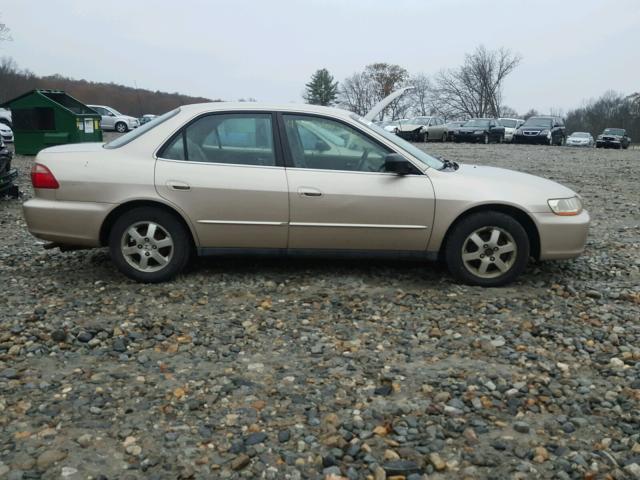 1HGCG6692YA071290 - 2000 HONDA ACCORD SE TAN photo 9