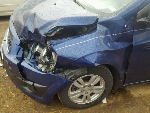 1G1JA5SH8C4224205 - 2012 CHEVROLET SONIC LS 蓝色 照片 9