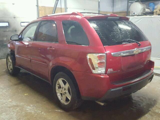 2CNDL73FX56113143 - 2005 CHEVROLET EQUINOX LT RED photo 3