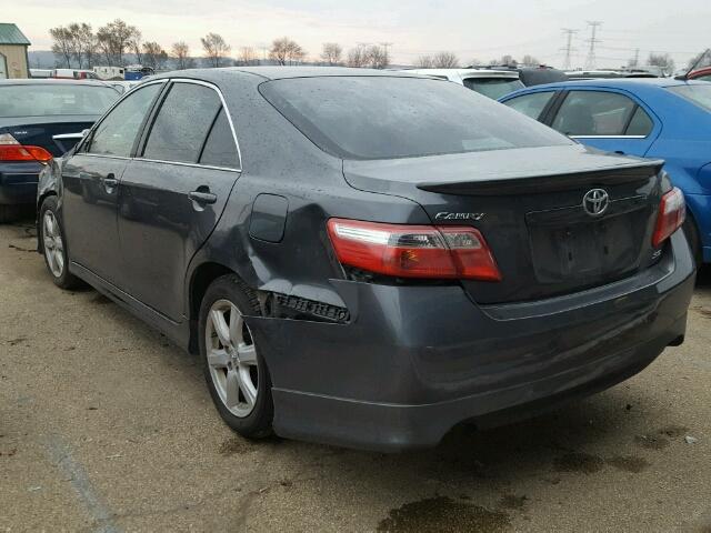 4T1BK46K77U530841 - 2007 TOYOTA CAMRY NEW GRAY photo 3