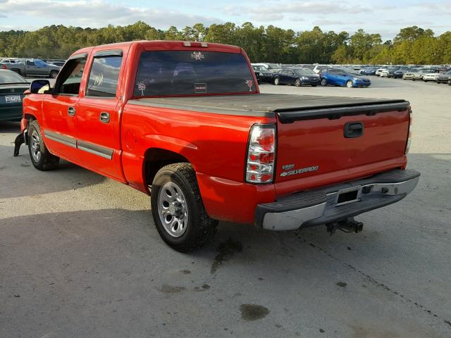 2GCEC13V471179183 - 2007 CHEVROLET SILVERADO RED photo 3