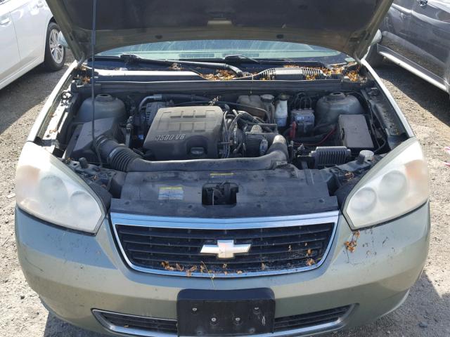 1G1ZT61846F101319 - 2006 CHEVROLET MALIBU MAX ნაცრისფერი ფოტო 7