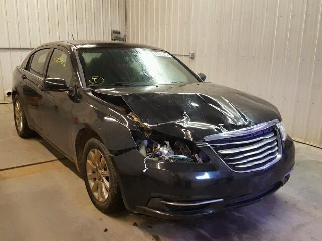 1C3BC1FB8BN576704 - 2011 CHRYSLER 200 TOURIN BLACK photo 1